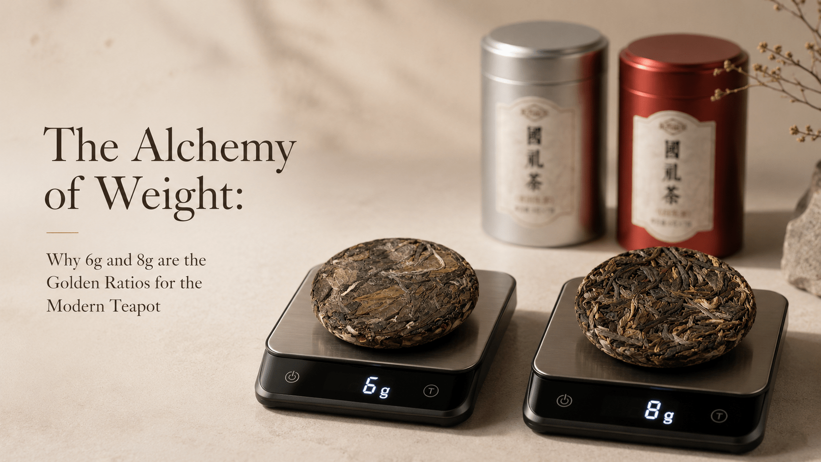 The Alchemy of Weight: Why 6g and 8g are the Golden Ratios for the Modern Teapot - OrientalSpirit