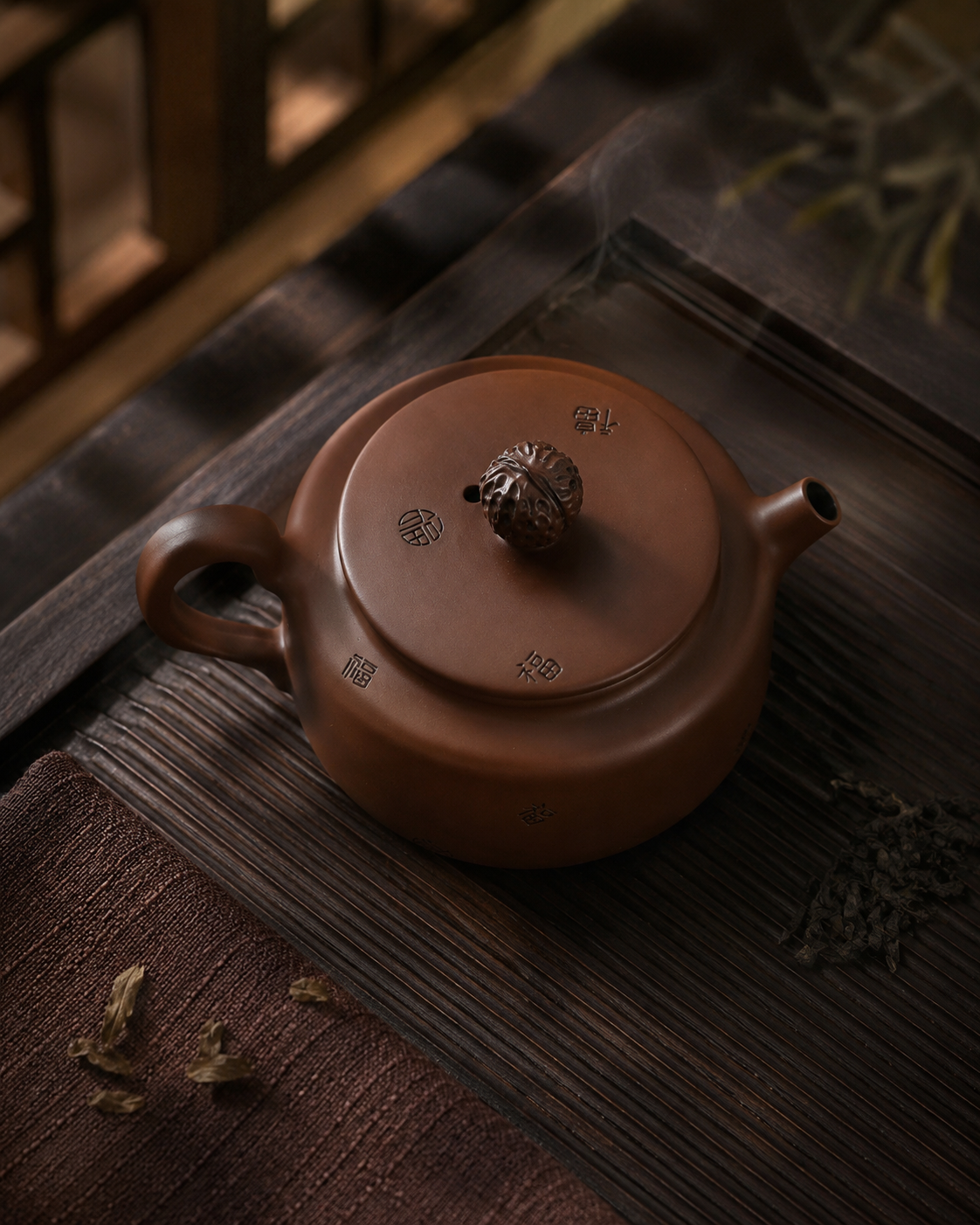 建水 — 百福提梁壶 • 二号