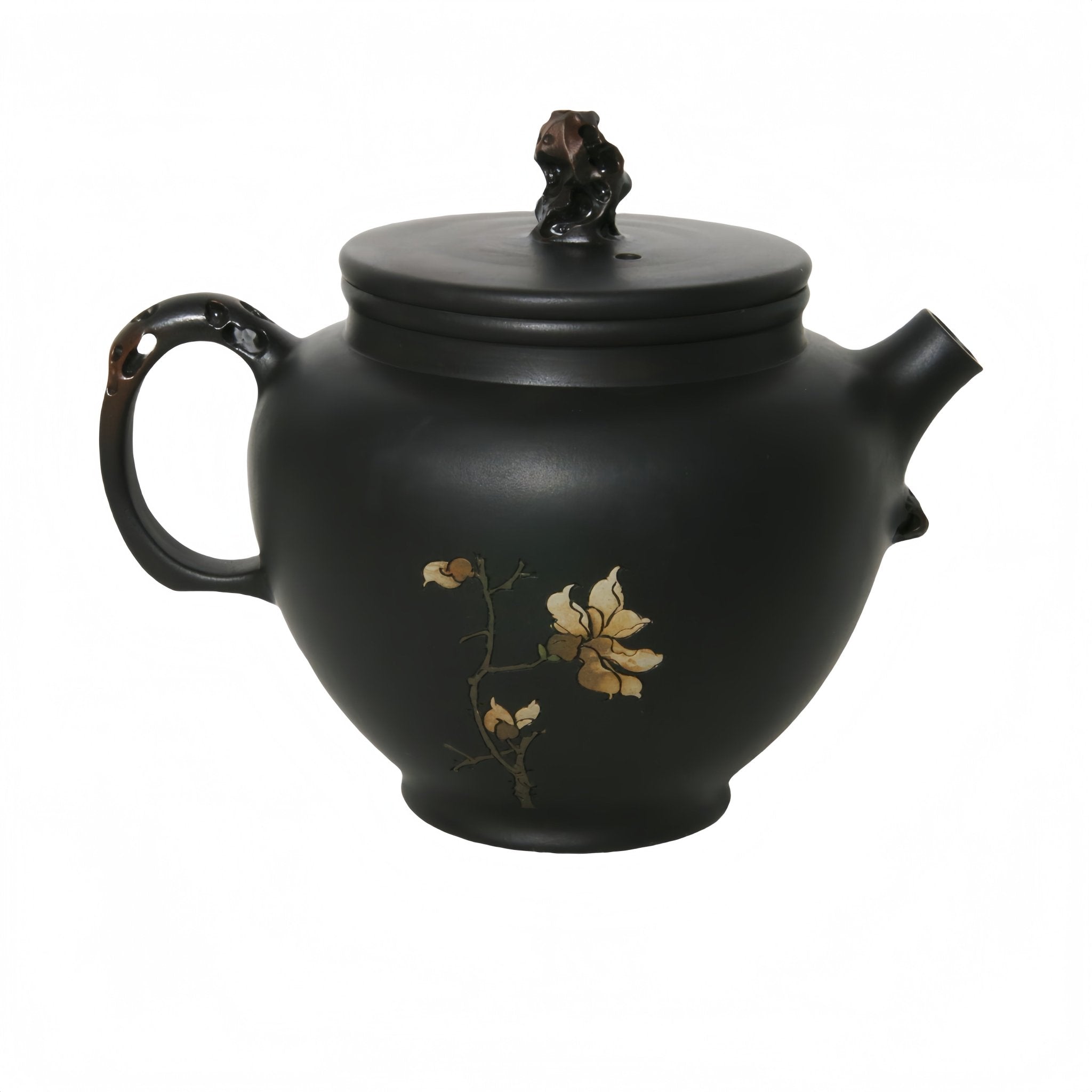 Jianshui – Floral Black Duo Zhi - OrientalSpirit