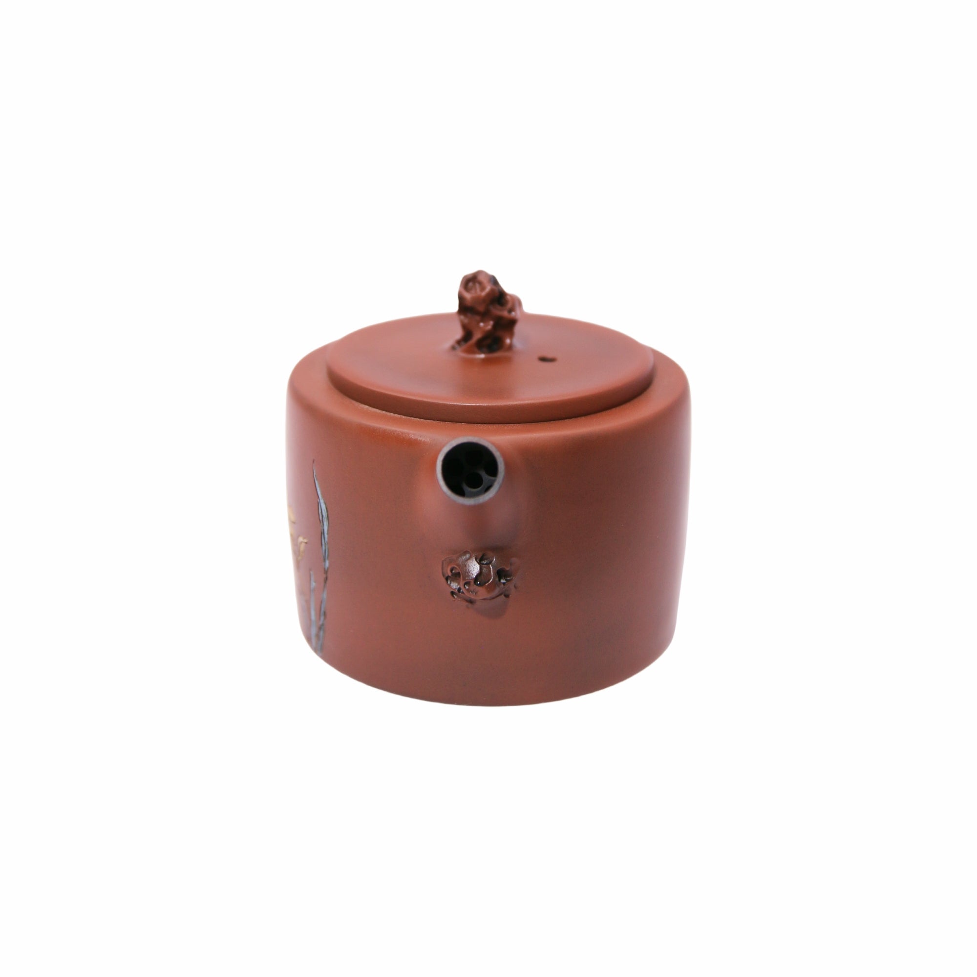 Jianshui – Jinglan Floral Teapot - OrientalSpirit