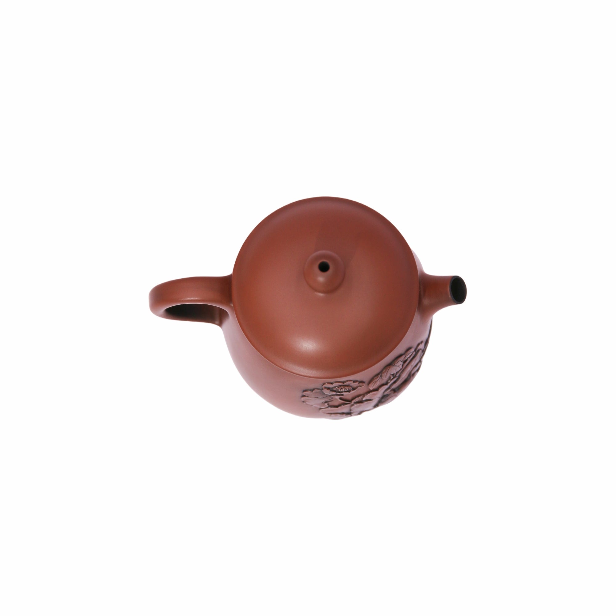 Jianshui – Lotus Relief Teapot - OrientalSpirit