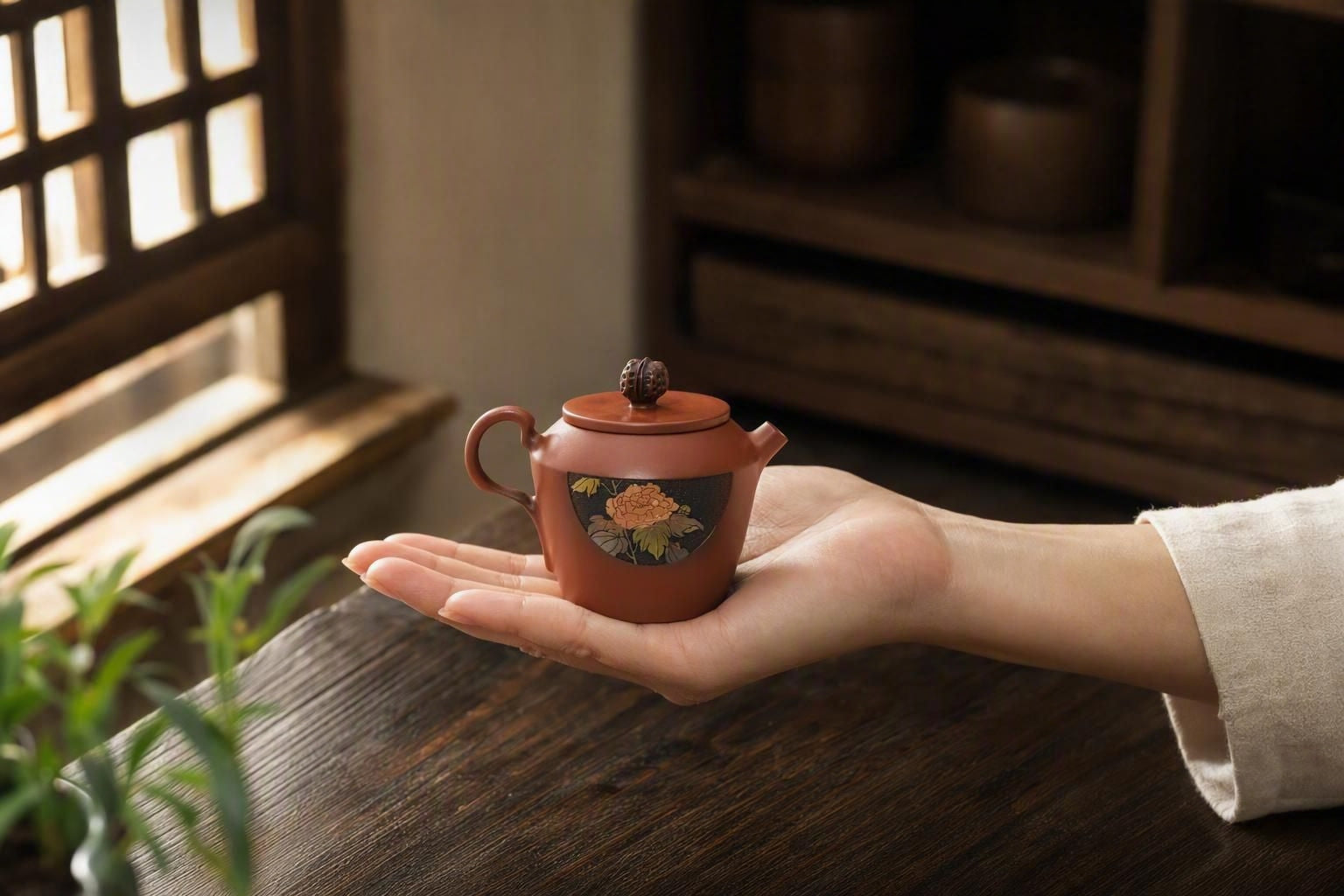 Jianshui – Floral Yangcai in the product gallery