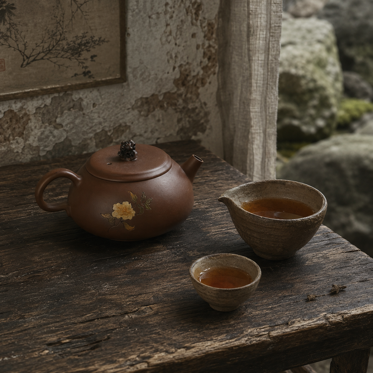 建水——石花茶壶
