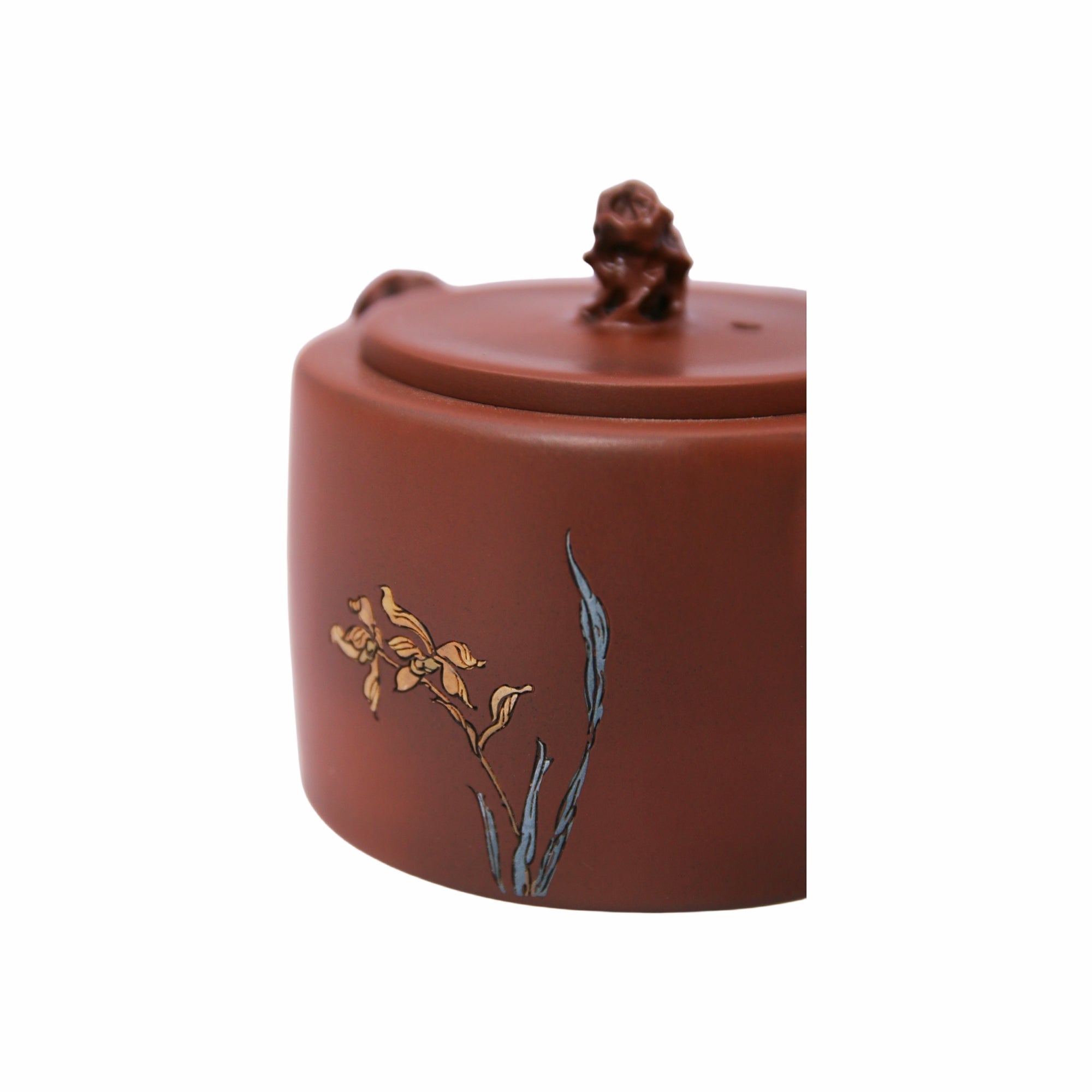 Jianshui – Jinglan Floral Teapot - OrientalSpirit