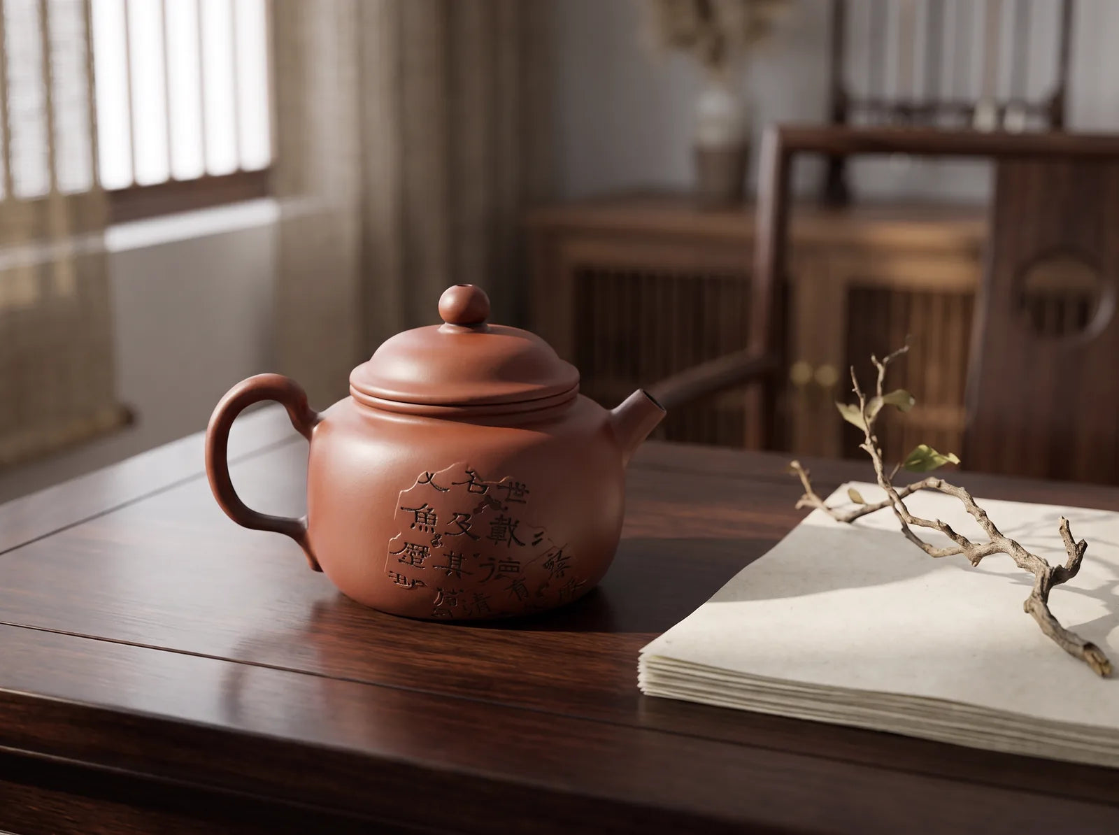Jianshui – Calligraphy Vessel in an editorial setting