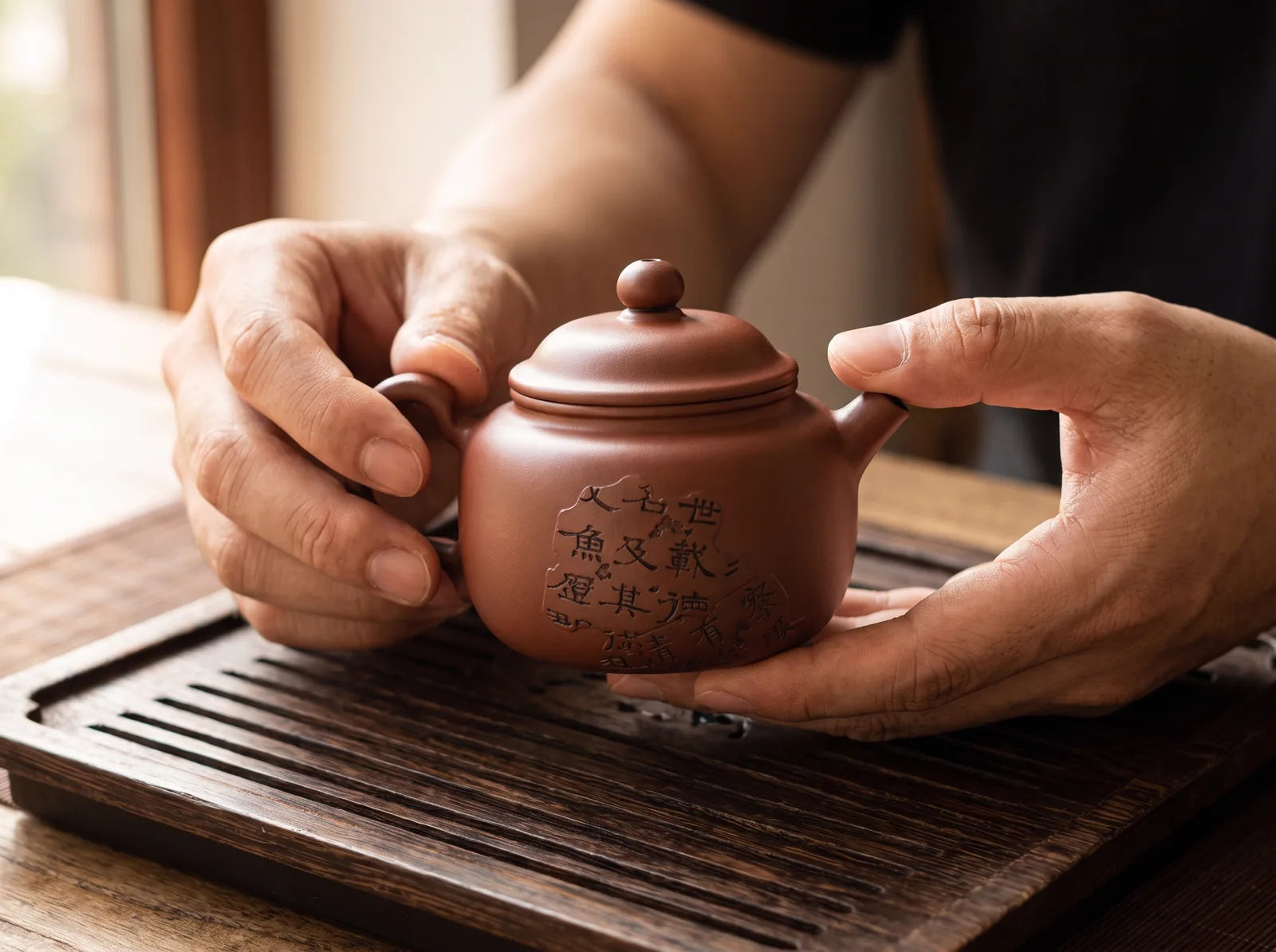 Jianshui – Calligraphy Vessel in the product gallery