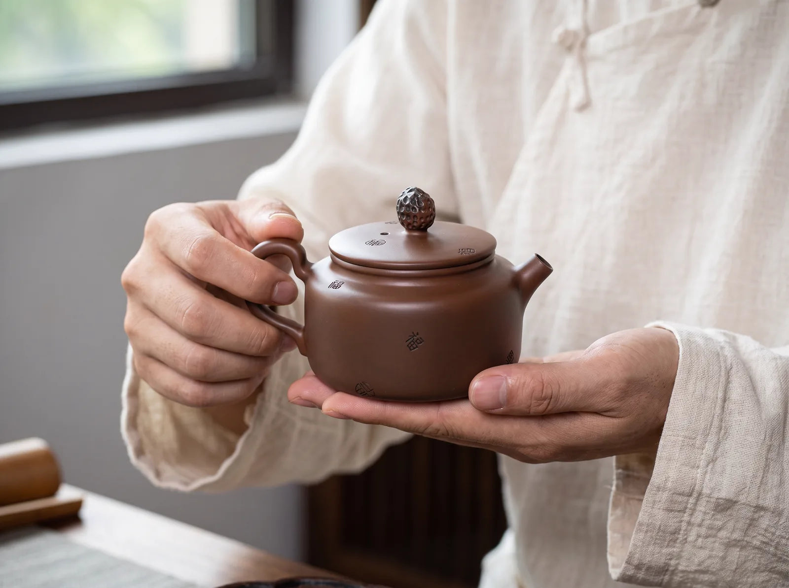 Jianshui – Hundred Blessings Teapot · No. 2 in the product gallery